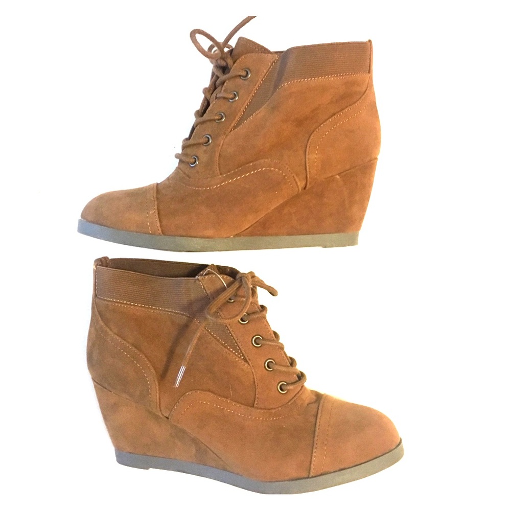 NWT Madden Girl wedge booties